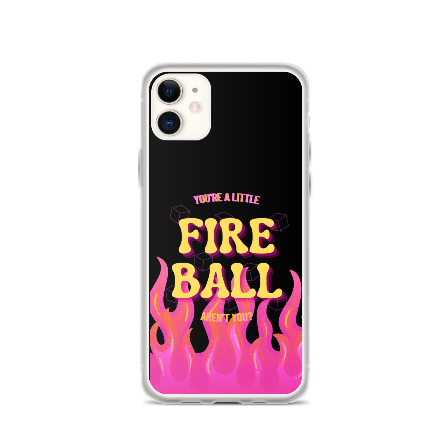 Fiesty Fireball Wizard (Ink) iPhone® Case