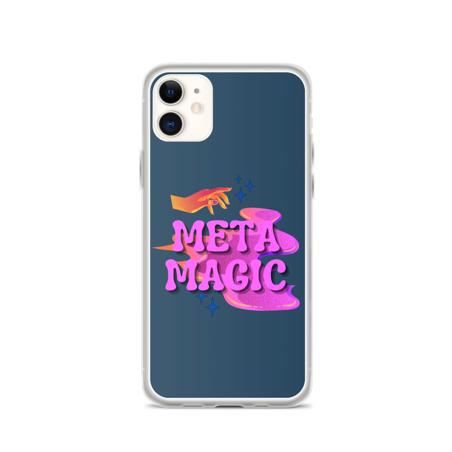 Mad Meta Magic Sorcerer (Navy) iPhone® Case