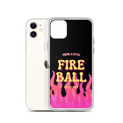 Fiesty Fireball Wizard (Ink) iPhone® Case