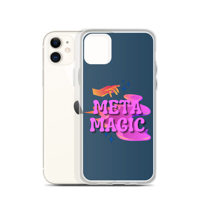 Mad Meta Magic Sorcerer (Navy) iPhone® Case