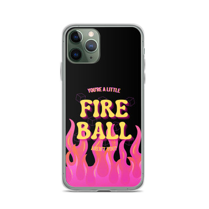 Fiesty Fireball Wizard (Ink) iPhone® Case