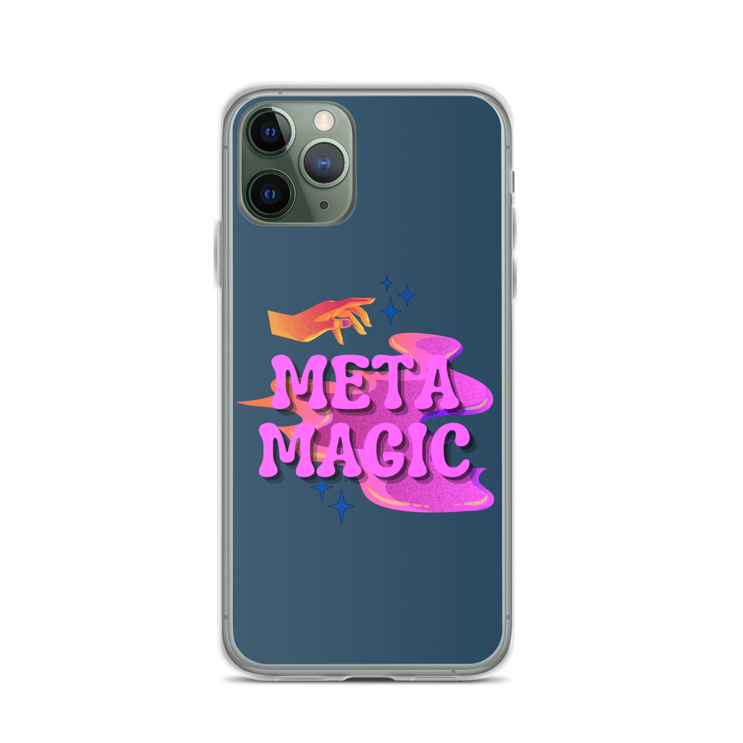 Mad Meta Magic Sorcerer (Navy) iPhone® Case