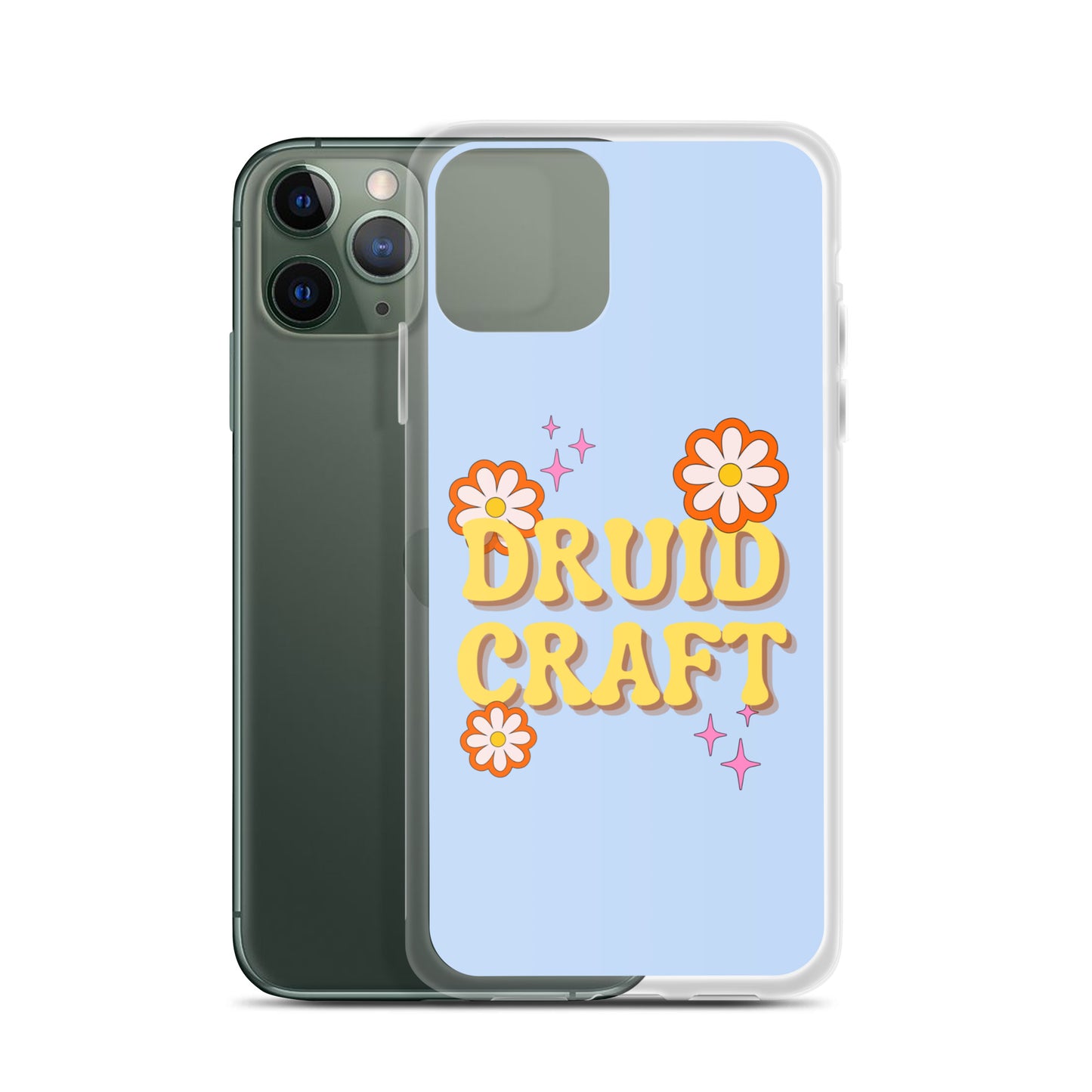 Flower Power Druidcraft (Periwinkle) iPhone® Case