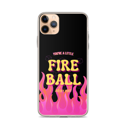 Fiesty Fireball Wizard (Ink) iPhone® Case