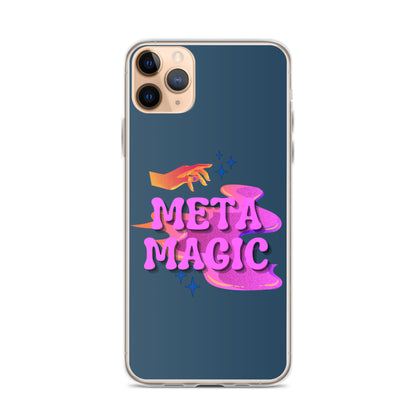 Mad Meta Magic Sorcerer (Navy) iPhone® Case