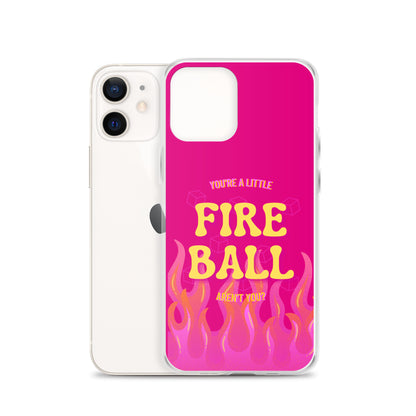 Fiesty Fireball Wizard (Fuchsia) iPhone® Case