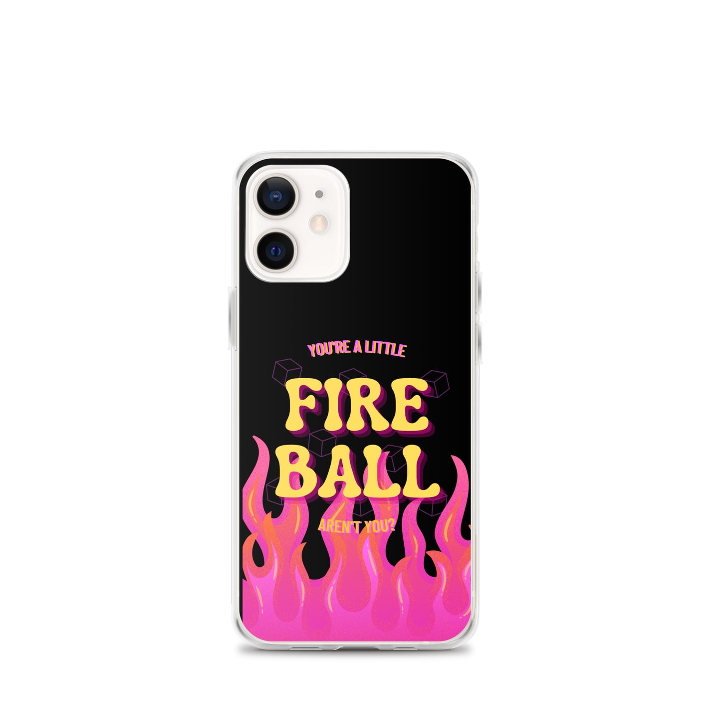 Fiesty Fireball Wizard (Ink) iPhone® Case