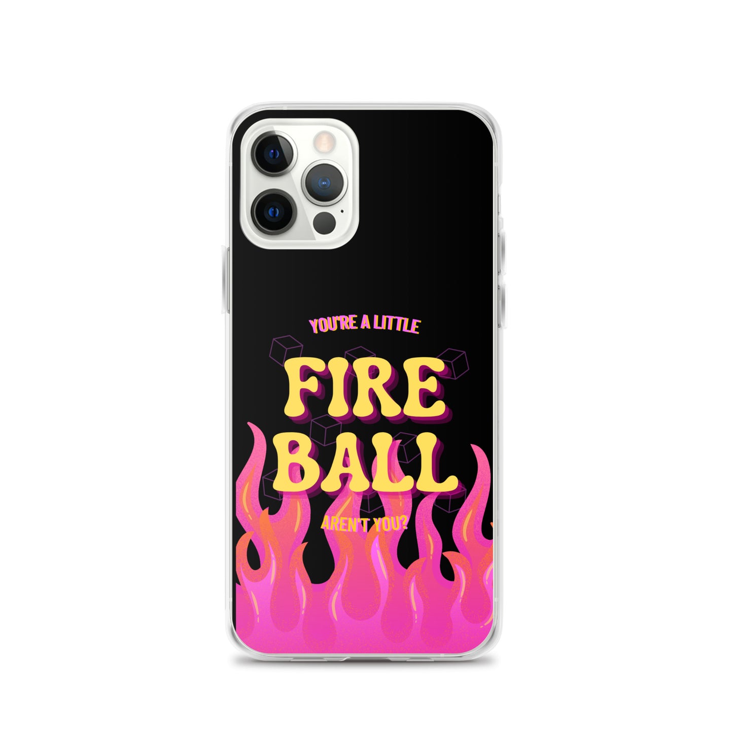 Fiesty Fireball Wizard (Ink) iPhone® Case