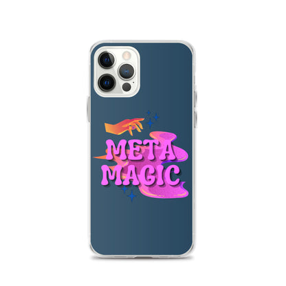 Mad Meta Magic Sorcerer (Navy) iPhone® Case