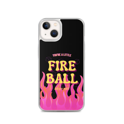 Fiesty Fireball Wizard (Ink) iPhone® Case