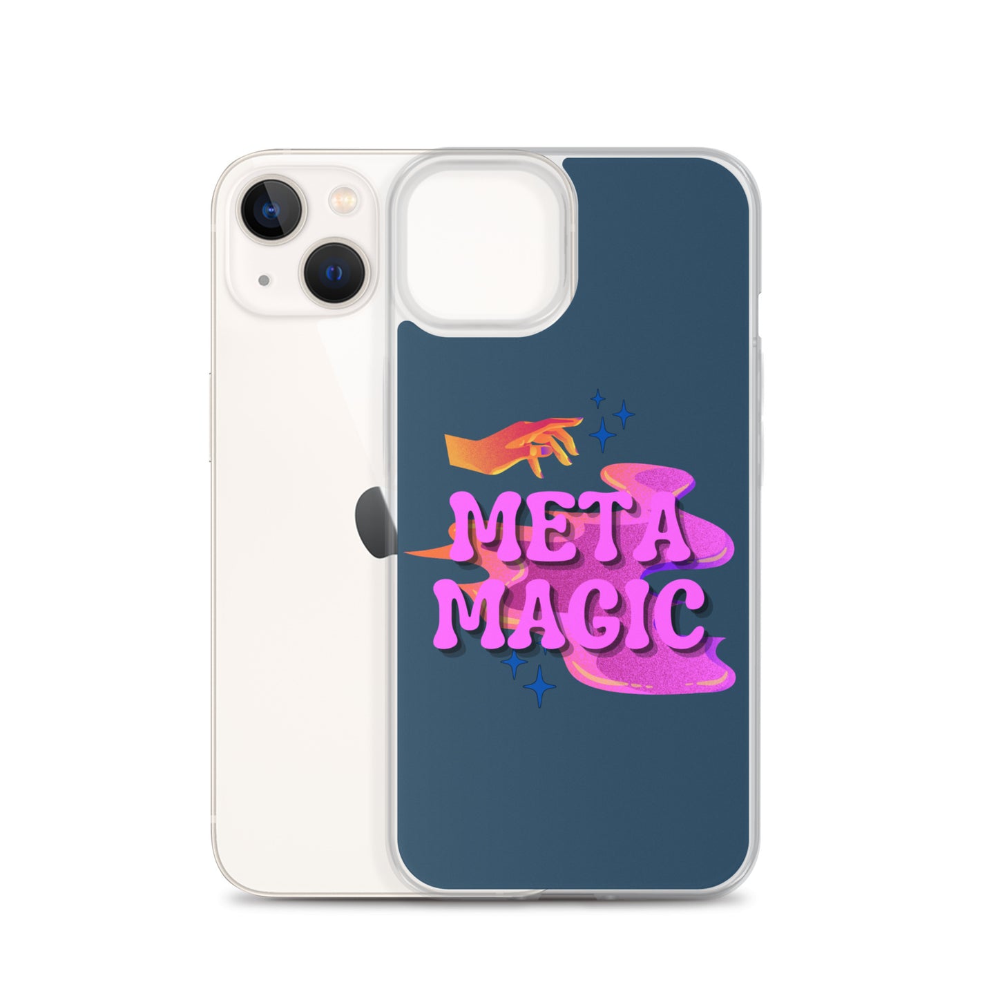 Mad Meta Magic Sorcerer (Navy) iPhone® Case