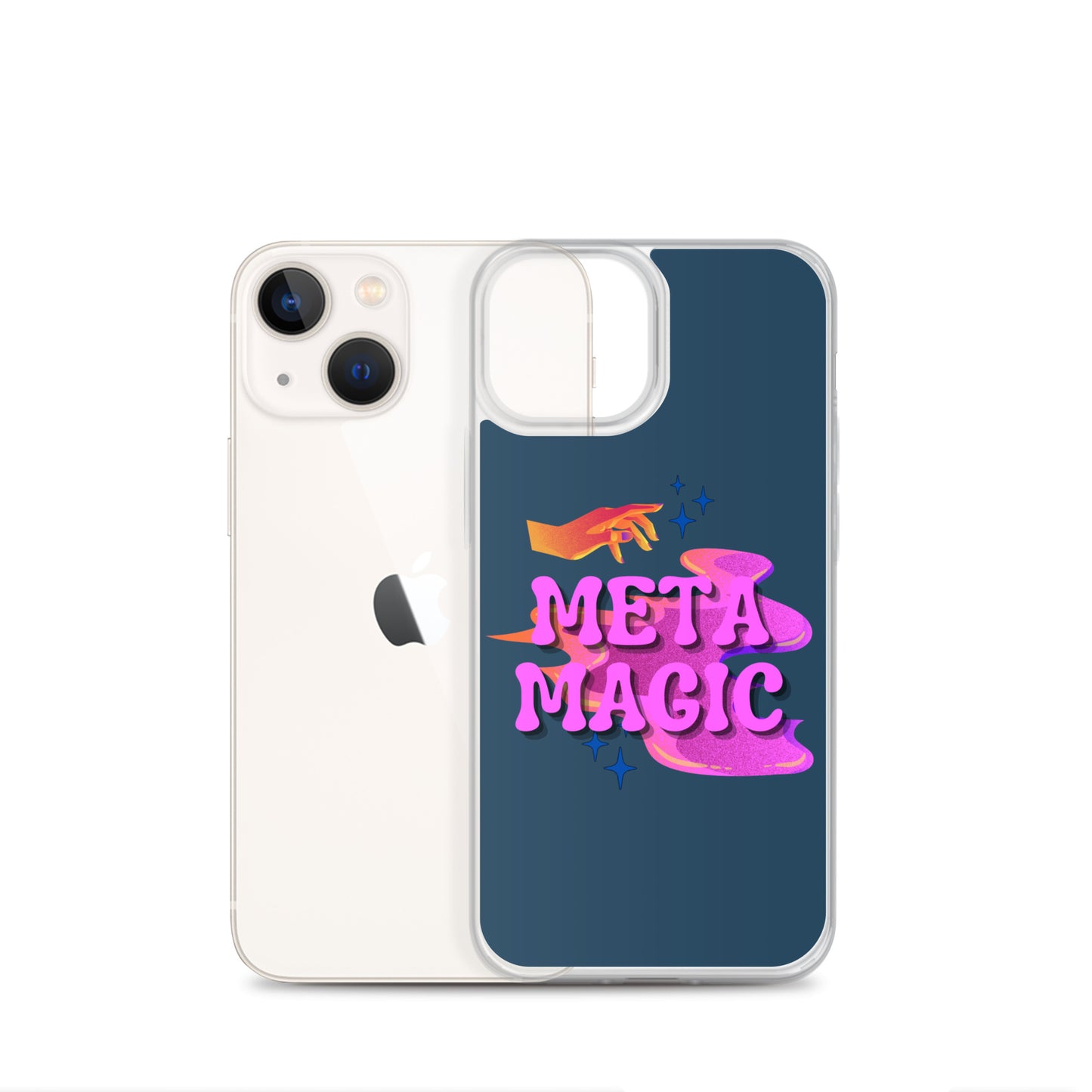 Mad Meta Magic Sorcerer (Navy) iPhone® Case