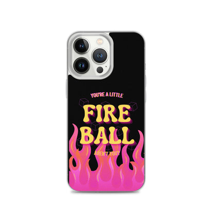 Fiesty Fireball Wizard (Ink) iPhone® Case