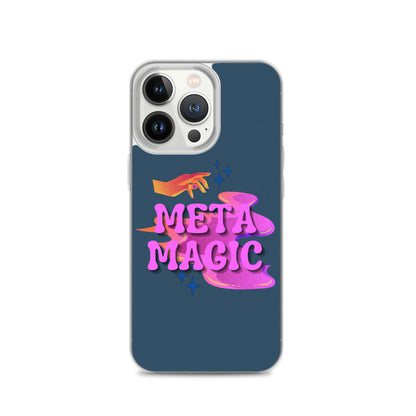 Mad Meta Magic Sorcerer (Navy) iPhone® Case