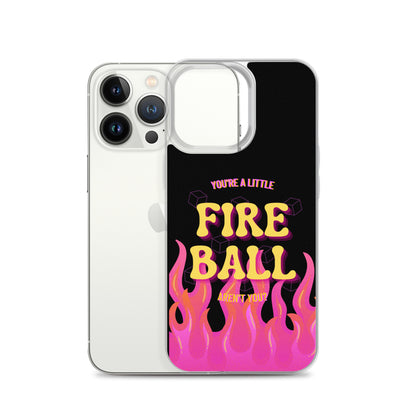 Fiesty Fireball Wizard (Ink) iPhone® Case