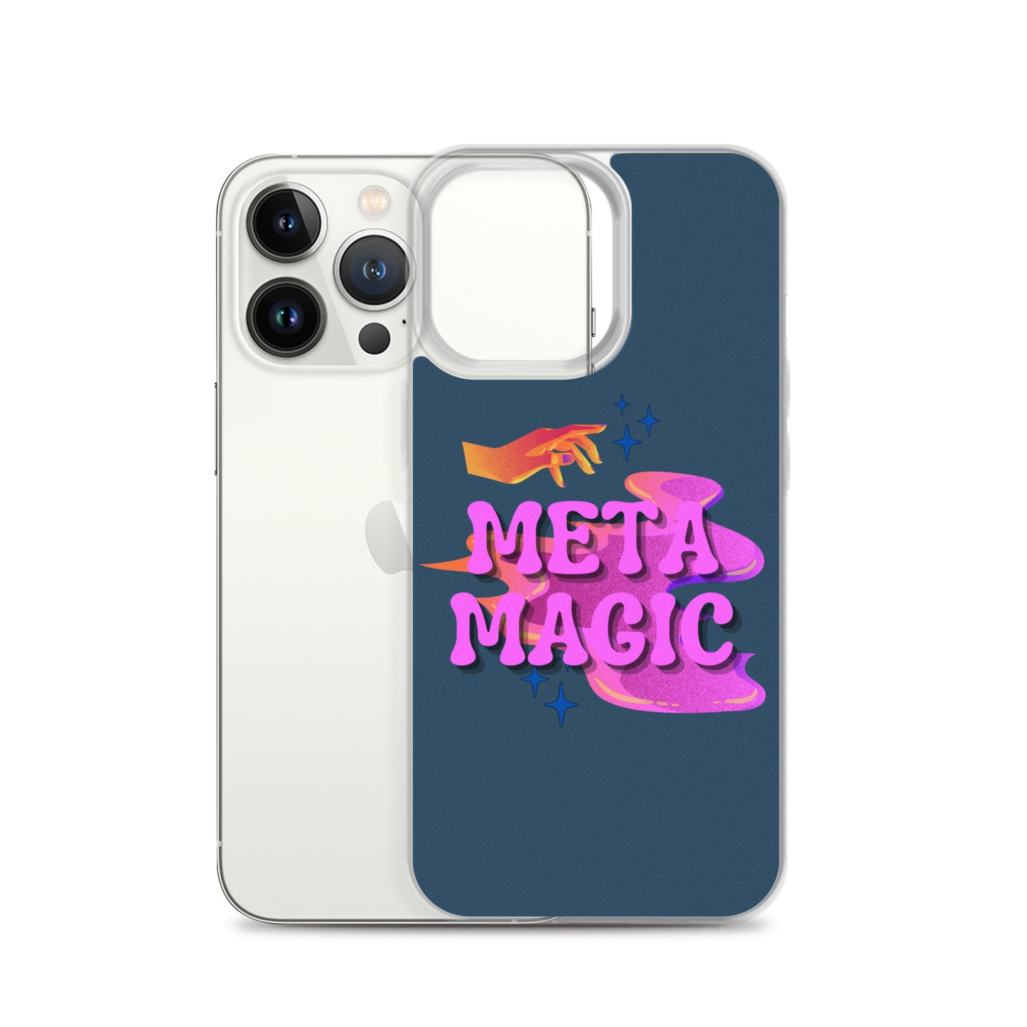 Mad Meta Magic Sorcerer (Navy) iPhone® Case