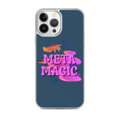 Mad Meta Magic Sorcerer (Navy) iPhone® Case