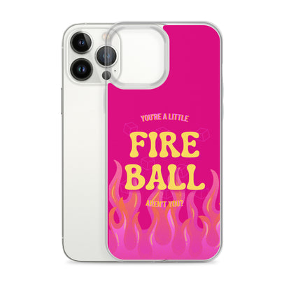 Fiesty Fireball Wizard (Fuchsia) iPhone® Case