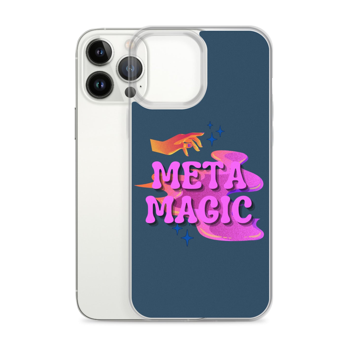 Mad Meta Magic Sorcerer (Navy) iPhone® Case