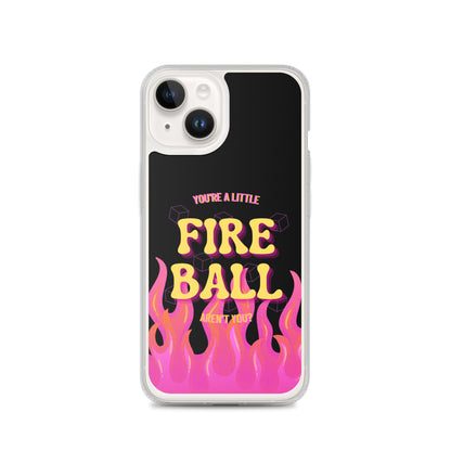 Fiesty Fireball Wizard (Ink) iPhone® Case