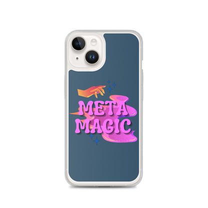 Mad Meta Magic Sorcerer (Navy) iPhone® Case