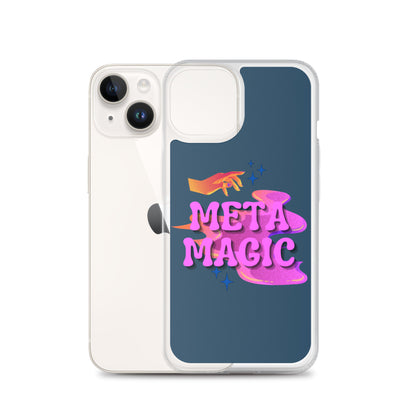 Mad Meta Magic Sorcerer (Navy) iPhone® Case