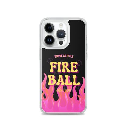 Fiesty Fireball Wizard (Ink) iPhone® Case