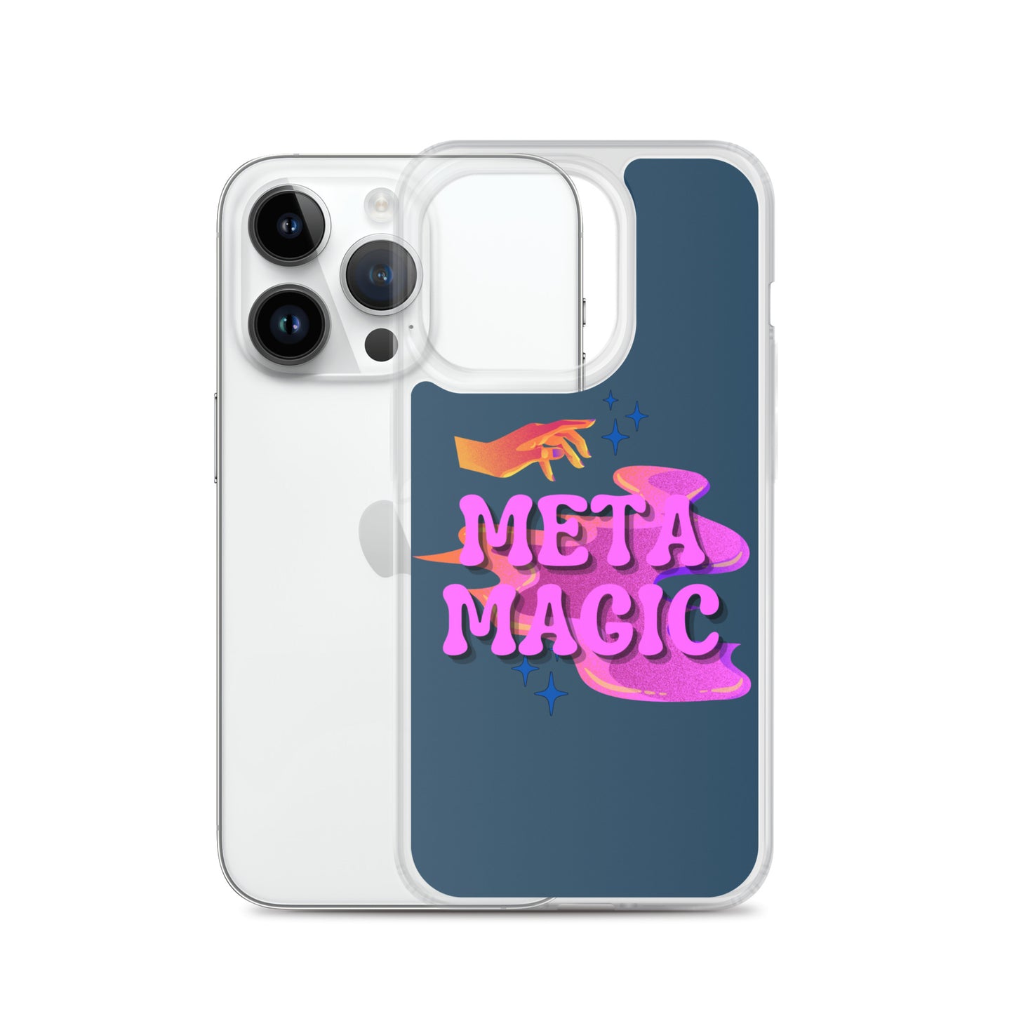 Mad Meta Magic Sorcerer (Navy) iPhone® Case