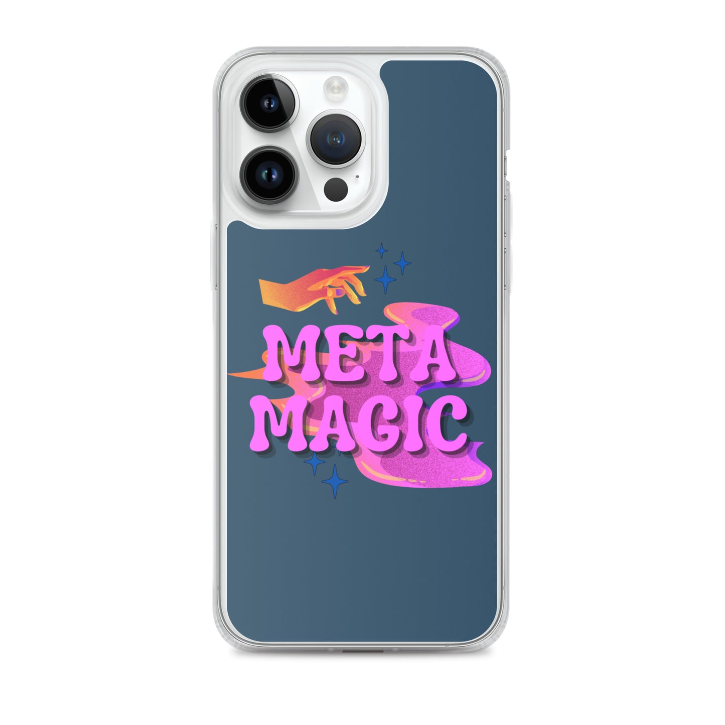 Mad Meta Magic Sorcerer (Navy) iPhone® Case