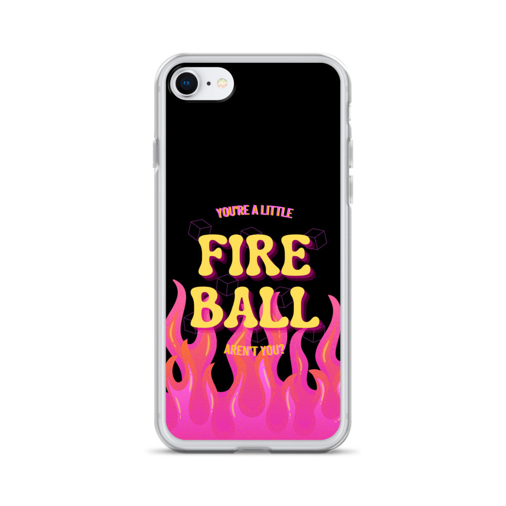 Fiesty Fireball Wizard (Ink) iPhone® Case