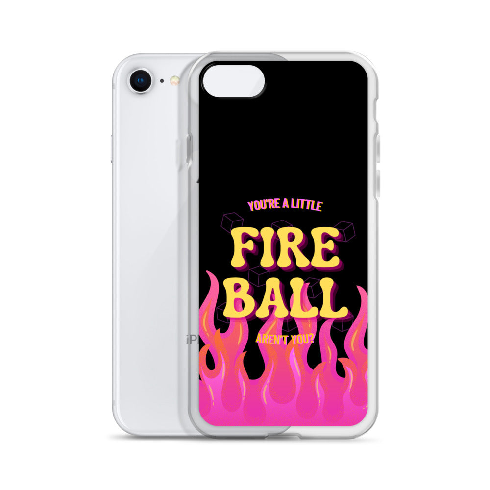 Fiesty Fireball Wizard (Ink) iPhone® Case