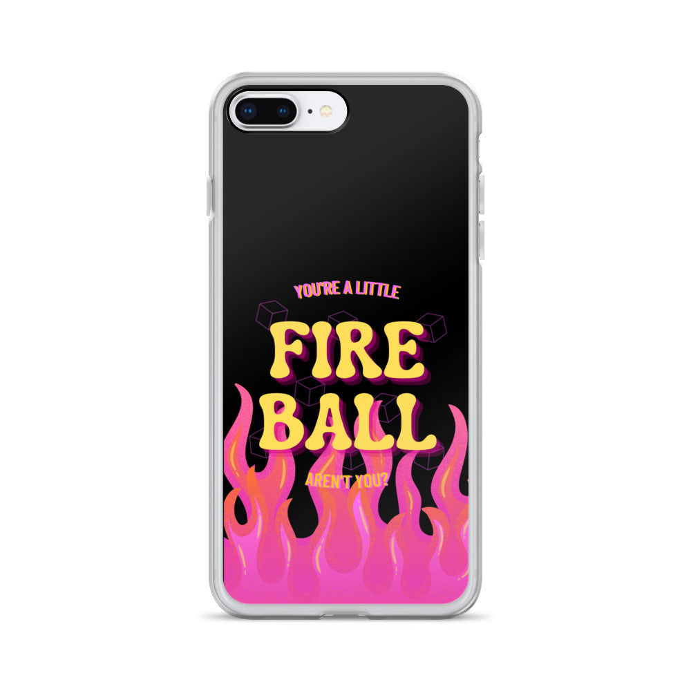 Fiesty Fireball Wizard (Ink) iPhone® Case