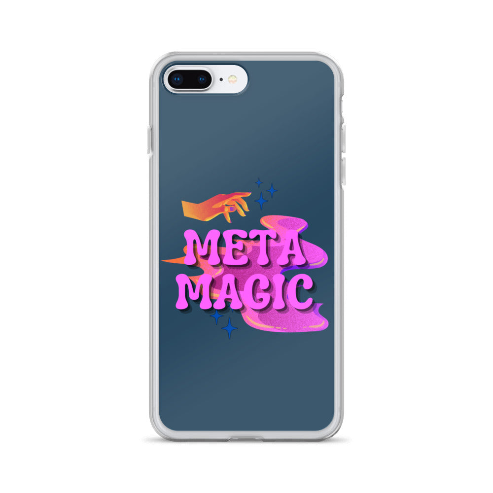 Mad Meta Magic Sorcerer (Navy) iPhone® Case