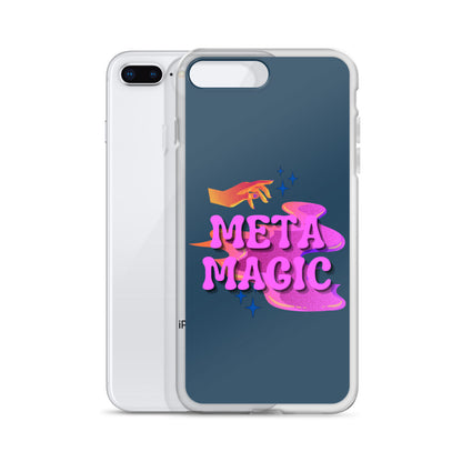 Mad Meta Magic Sorcerer (Navy) iPhone® Case