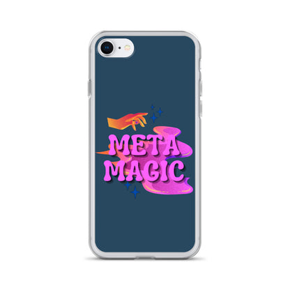 Mad Meta Magic Sorcerer (Navy) iPhone® Case