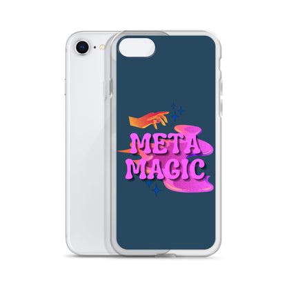 Mad Meta Magic Sorcerer (Navy) iPhone® Case