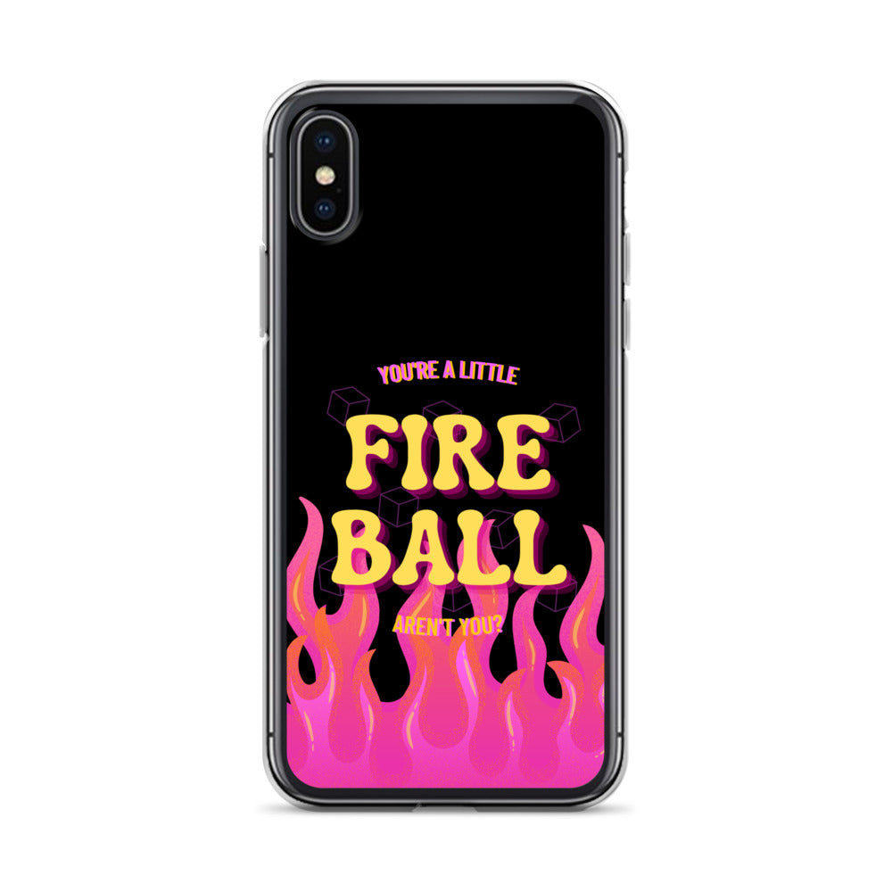 Fiesty Fireball Wizard (Ink) iPhone® Case