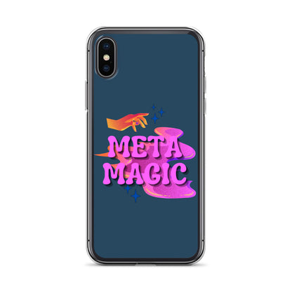 Mad Meta Magic Sorcerer (Navy) iPhone® Case