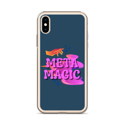 Mad Meta Magic Sorcerer (Navy) iPhone® Case