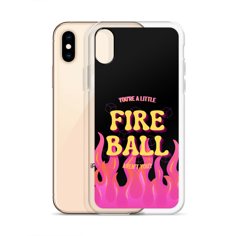 Fiesty Fireball Wizard (Ink) iPhone® Case