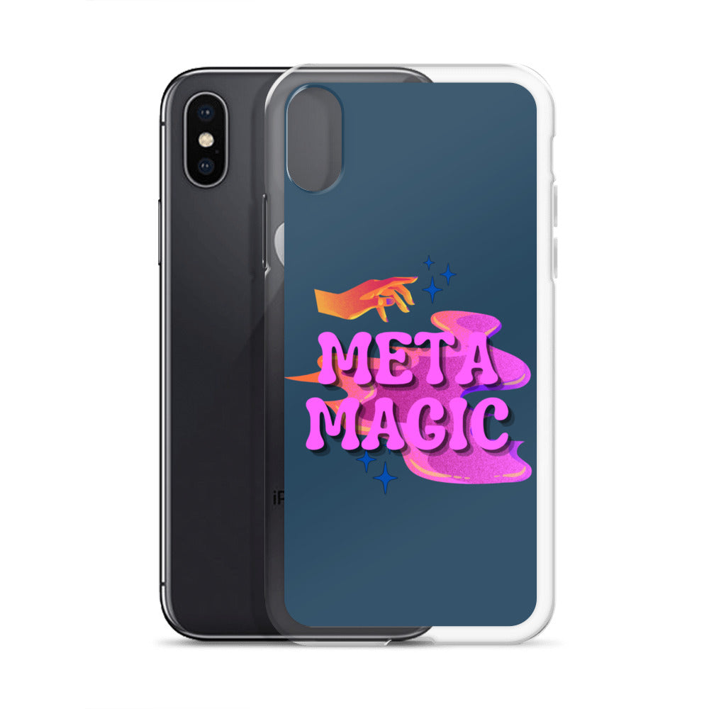 Mad Meta Magic Sorcerer (Navy) iPhone® Case