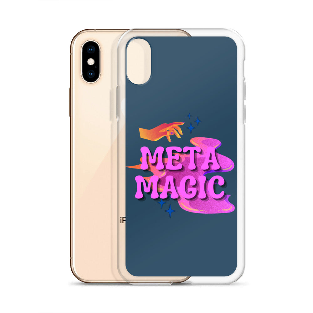 Mad Meta Magic Sorcerer (Navy) iPhone® Case