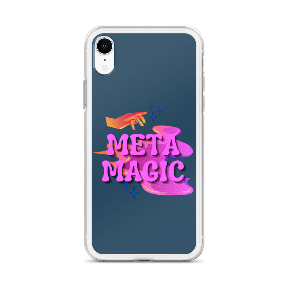 Mad Meta Magic Sorcerer (Navy) iPhone® Case