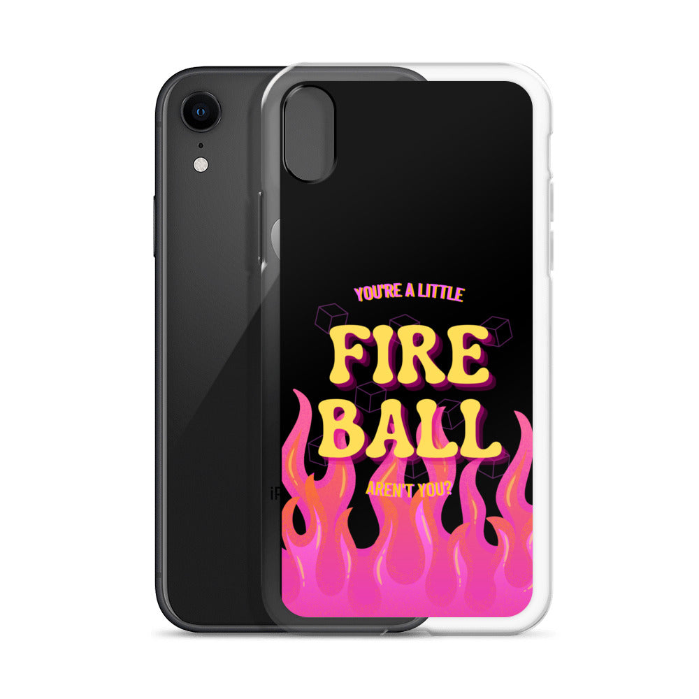 Fiesty Fireball Wizard (Ink) iPhone® Case