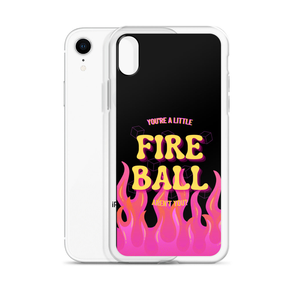 Fiesty Fireball Wizard (Ink) iPhone® Case