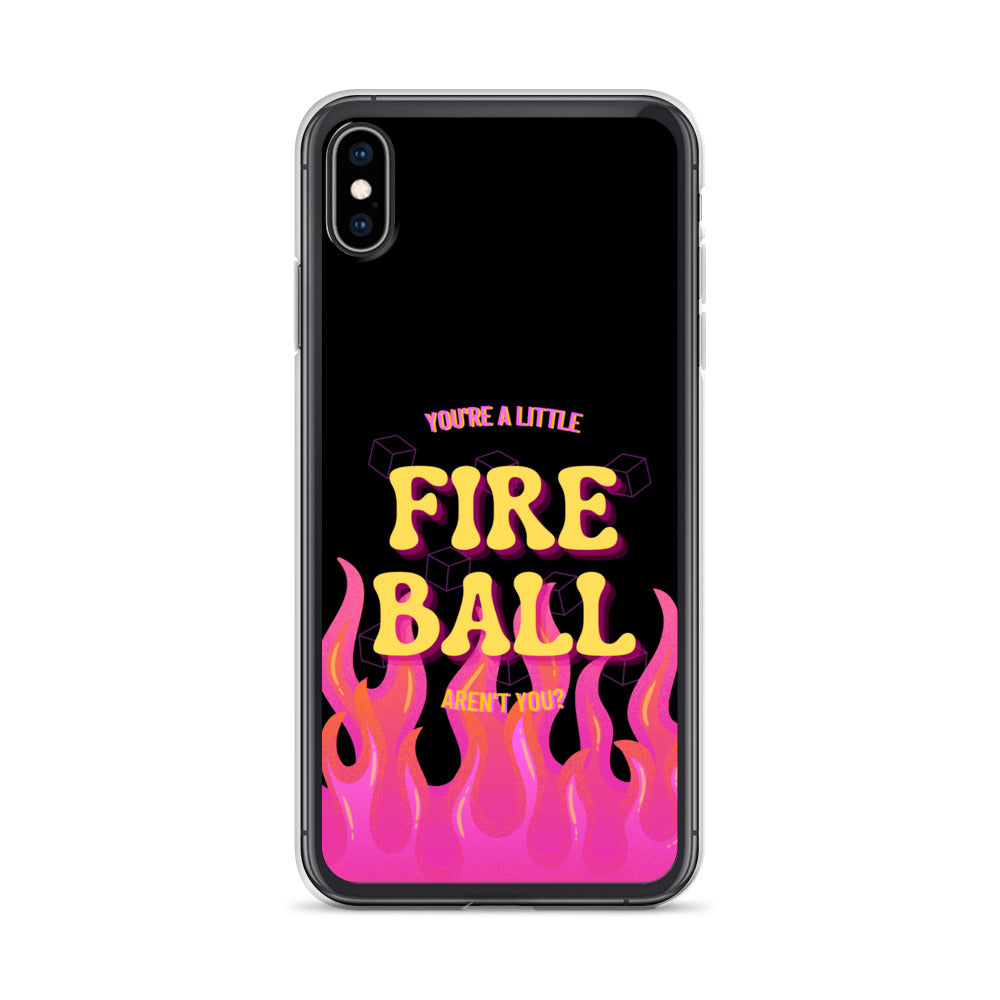 Fiesty Fireball Wizard (Ink) iPhone® Case