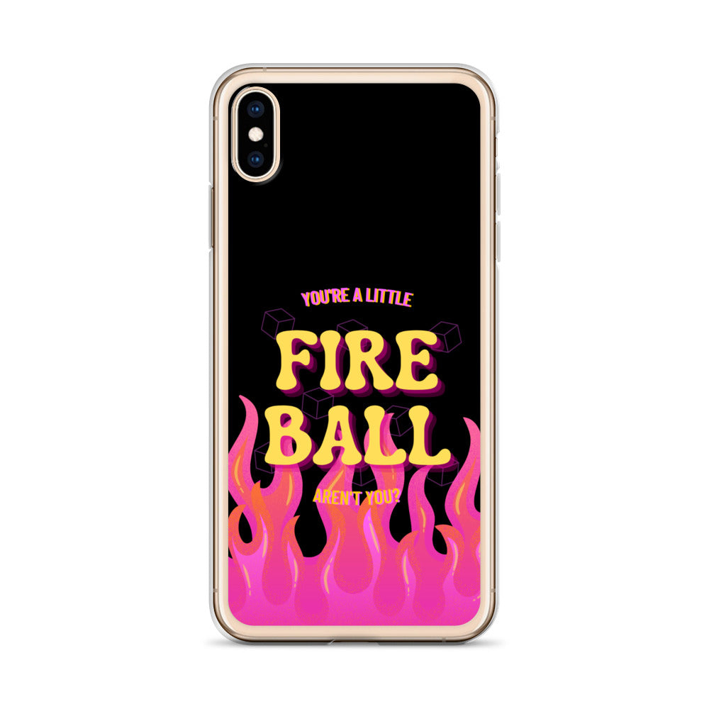 Fiesty Fireball Wizard (Ink) iPhone® Case