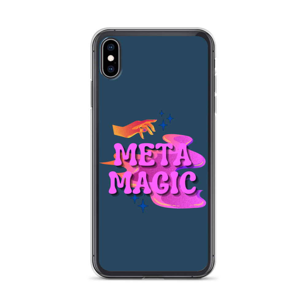 Mad Meta Magic Sorcerer (Navy) iPhone® Case