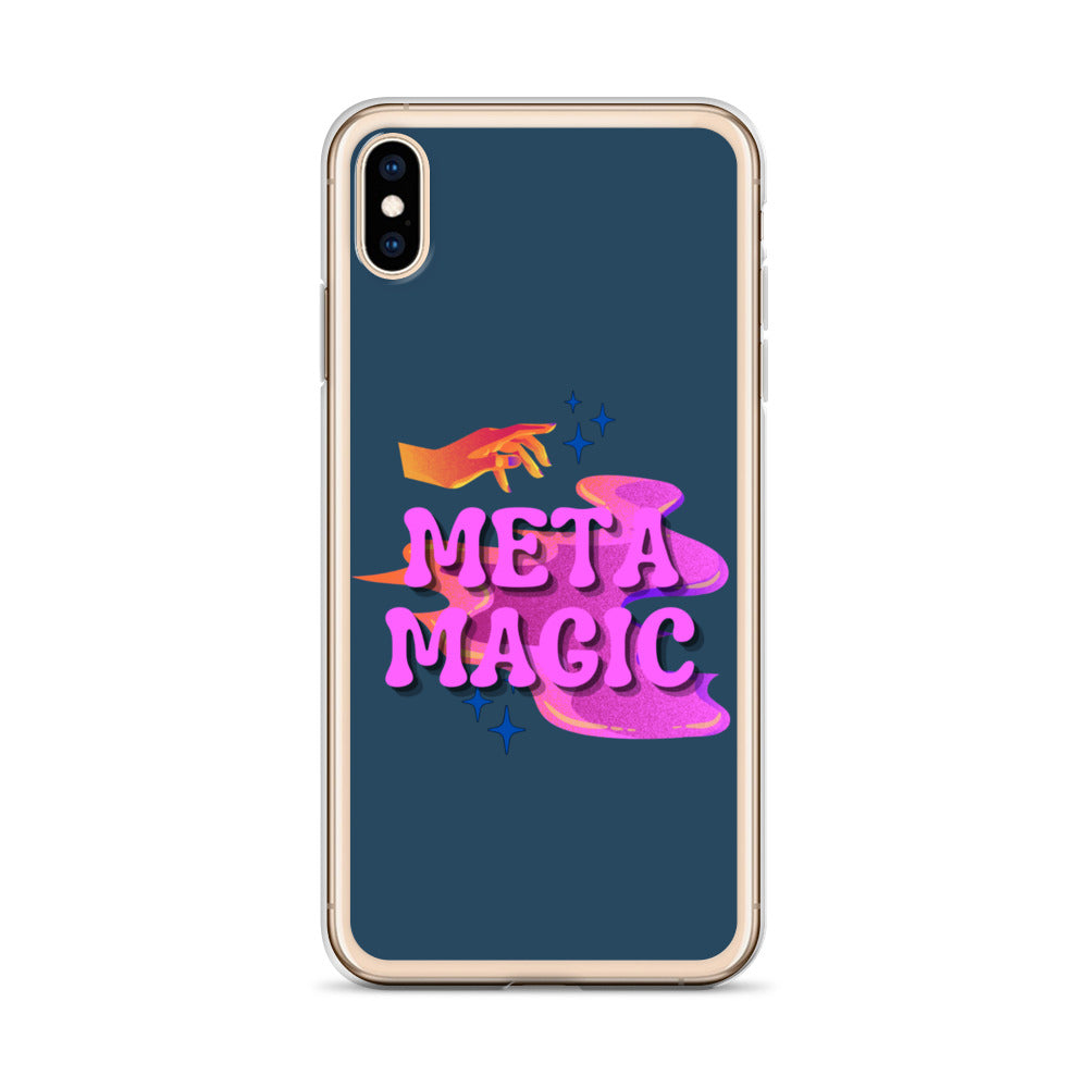 Mad Meta Magic Sorcerer (Navy) iPhone® Case