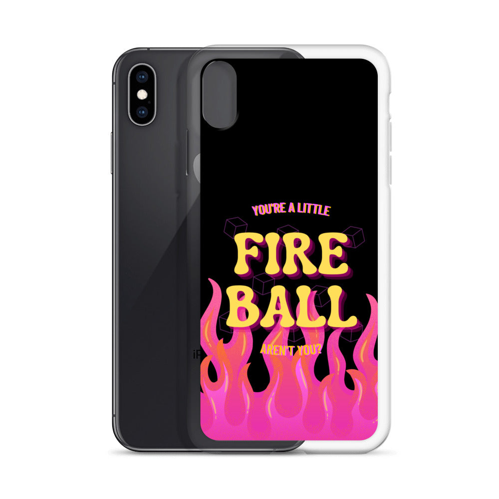 Fiesty Fireball Wizard (Ink) iPhone® Case